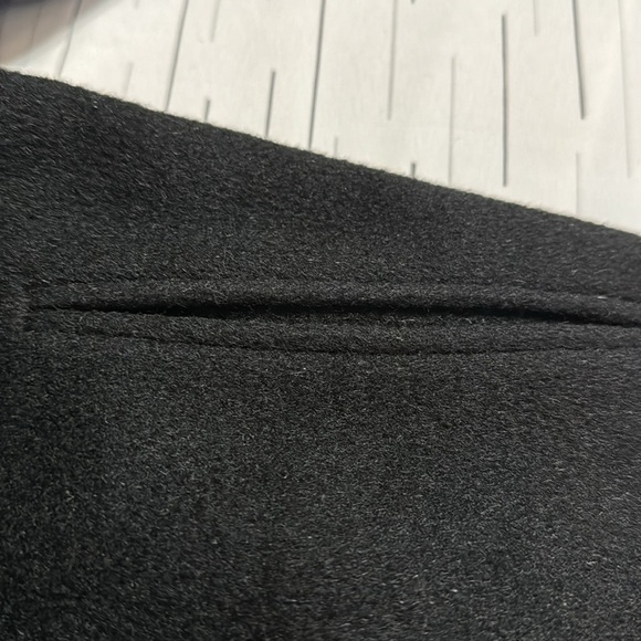 JOSEPH MAGNIN 100% Virgin Wool Long Coat 2/3‎ Sleeve Vintage 60’s 70’s size L XL - Picture 9 of 9